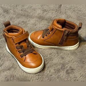 Cat & Jack - Toddler’s Brown Aidan Sneaker Boots, Size - 6T
